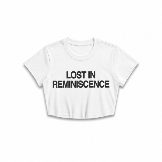 LOST IN REMINISCENCE baby tee